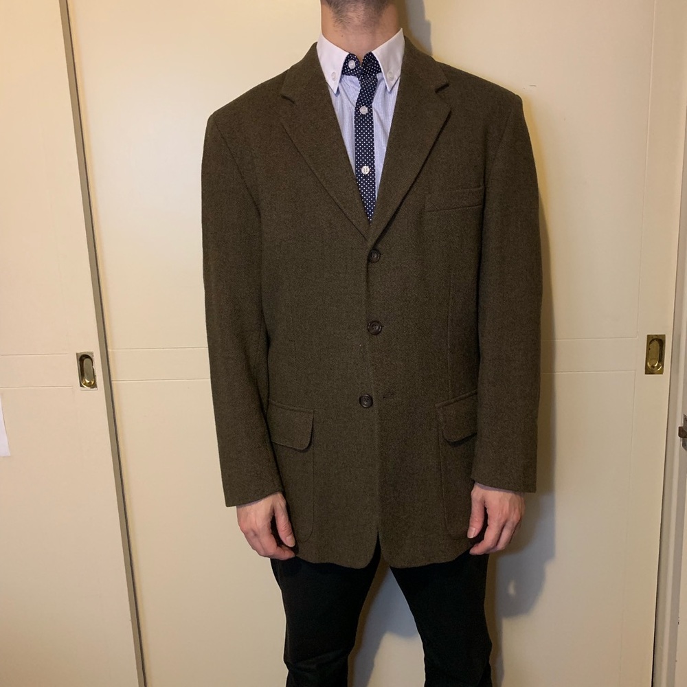 Structure Wool Blazer Size Small- Made In Italy - image 2